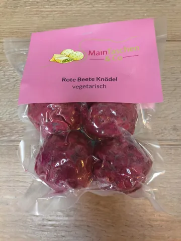 Foto von Rote Beete Knödel Vegetarisch